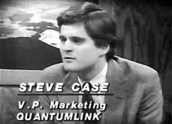 Steve Case in 1987 before the founding of America Online